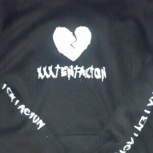 XXXtentaction Black Broken Heart Hoodie